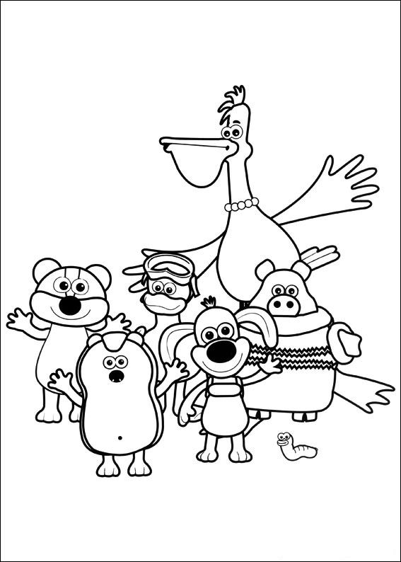 Kids-n-fun.com | Coloring page Timmy Time Timmy Time